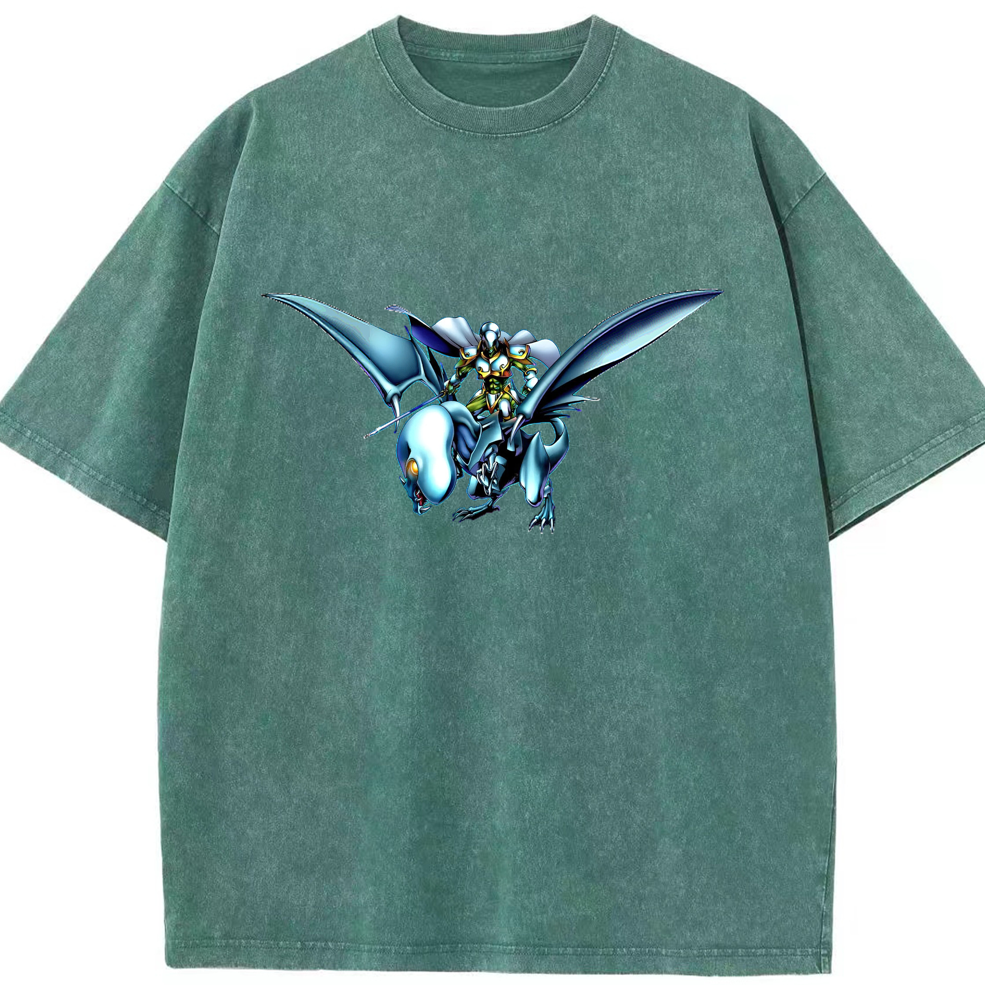 （画像用） 遊☆戯☆王 Yu-Gi-Oh! 綿100% ヴィンテージ風 半袖Tシャツ（フロントプリント）